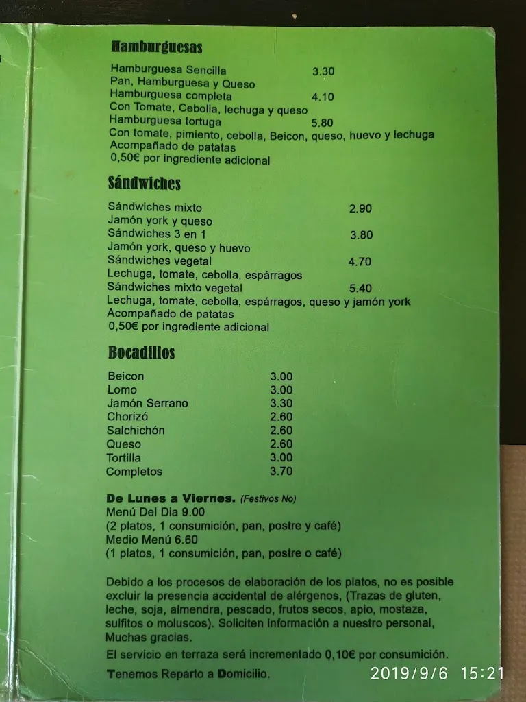 Menu_La Tortuga de aceadama_Culleredo_image_2