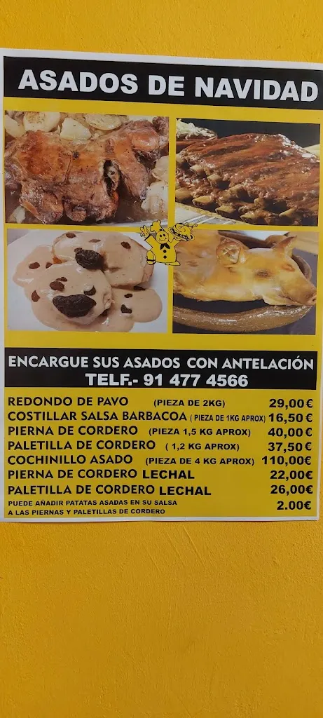 Menu_El Palacio del Pollo_Atalaya_image_2