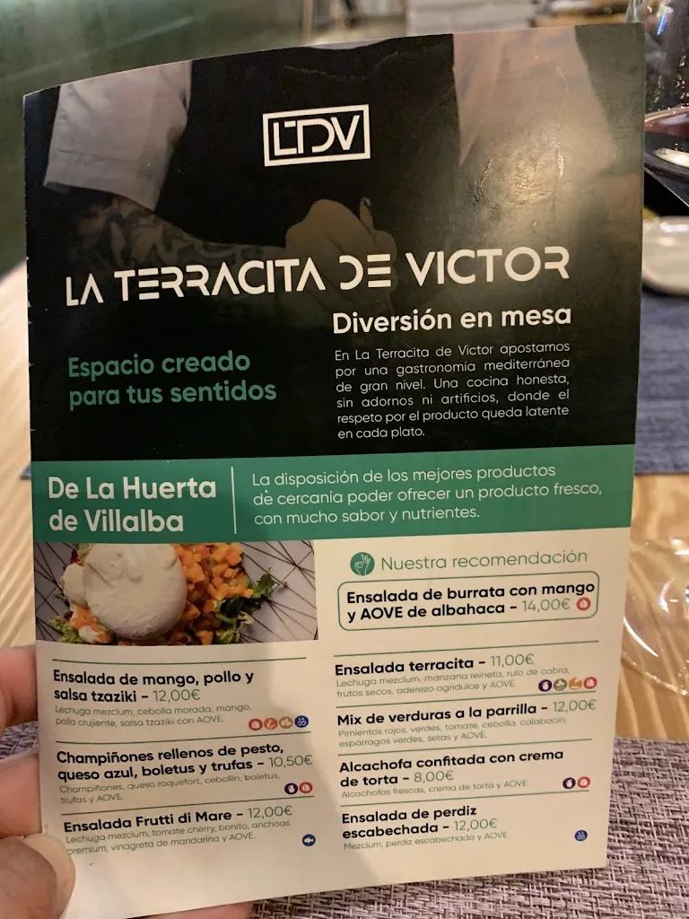 Menu_Restaurante La Terracita de Victor_Almendralejo_immagine_1