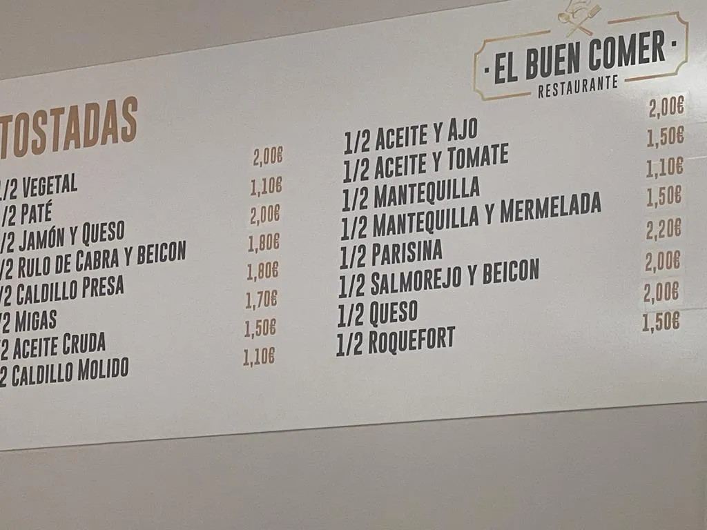 Menü_El Buen Comer_Almendralejo_Bild_1