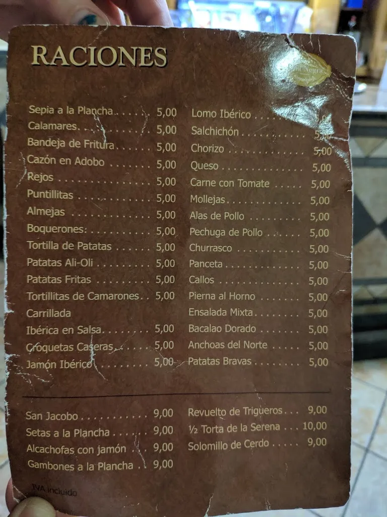 Menu_Raciones en Almendralejo Mesón Pata Negra_Almendralejo_image_3