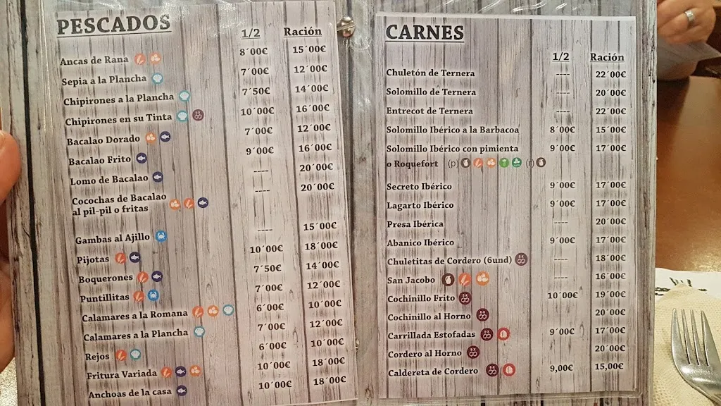 Menu_Restaurante Casa Agustín_Almendralejo_immagine_2