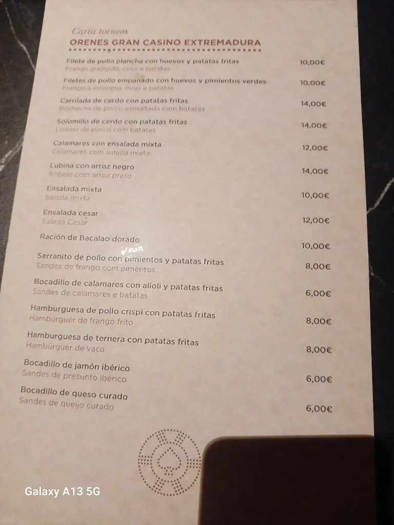 Menu_Mirador del Guadiana_Badajoz_image_1