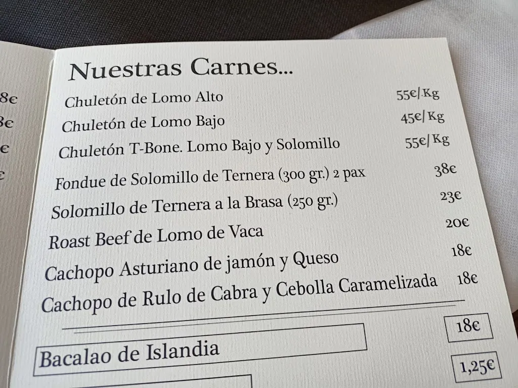 Menu_La Bacana Asador & Fondue_Badajoz_image_4