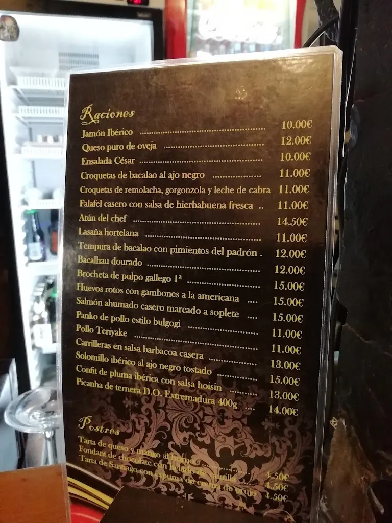 Menu_Bar Tapería Ajonegro_Badajoz_image_2
