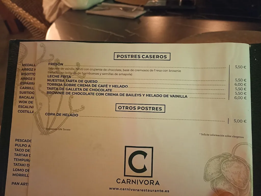 Menu_Restaurante Carnívora_Badajoz_image_4