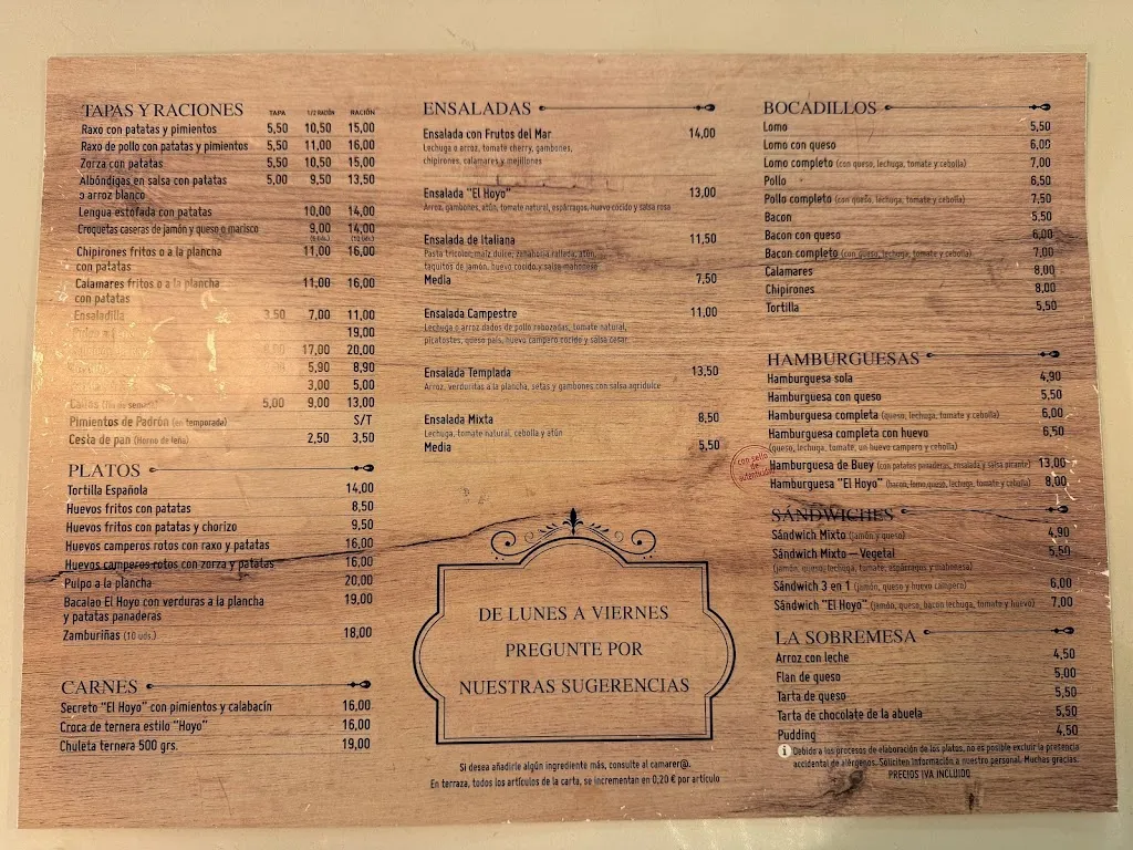 Menu_El Hoyo_Culleredo_image_1