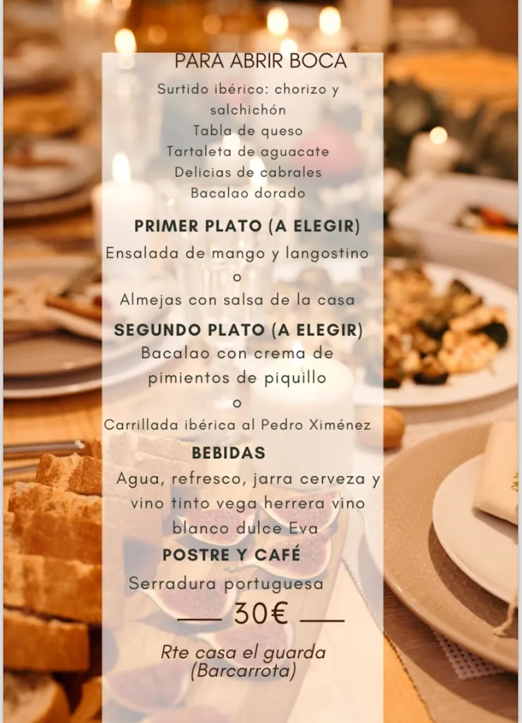 Menu_Casa El Guarda | Restaurante en Barcarrota_Barcarrota_image_2