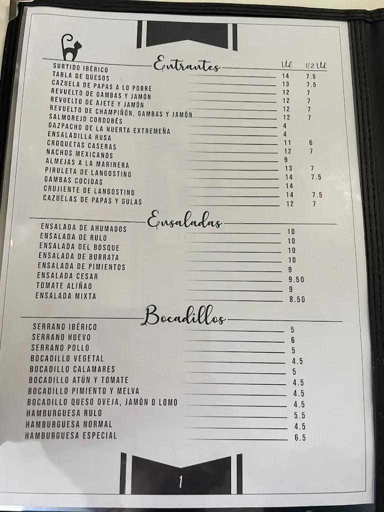 Menu_Restaurante Venta del Gato_Calzadilla de los Barros_image_1