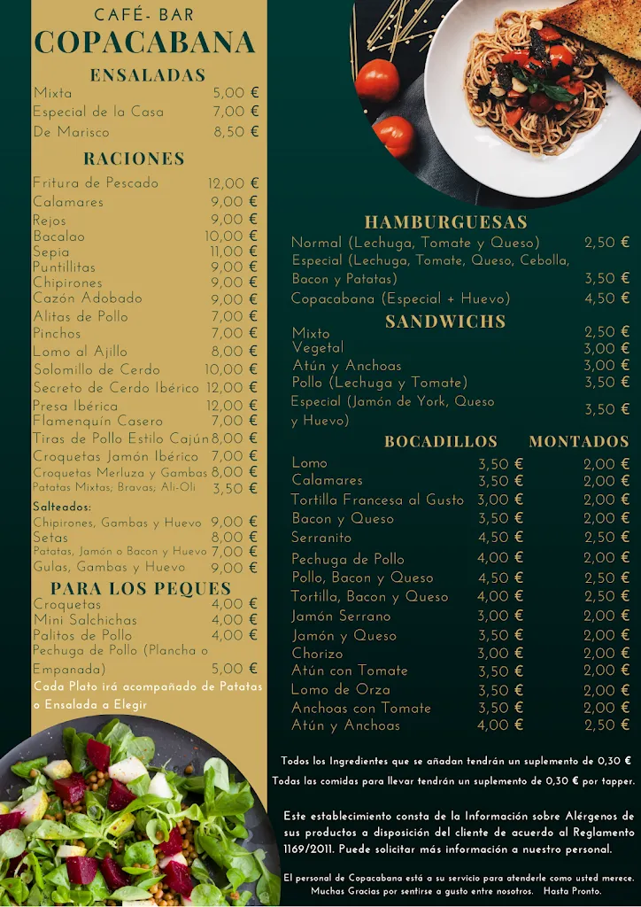 Menu_Bar Copacabana_Cabeza del Buey_immagine_1