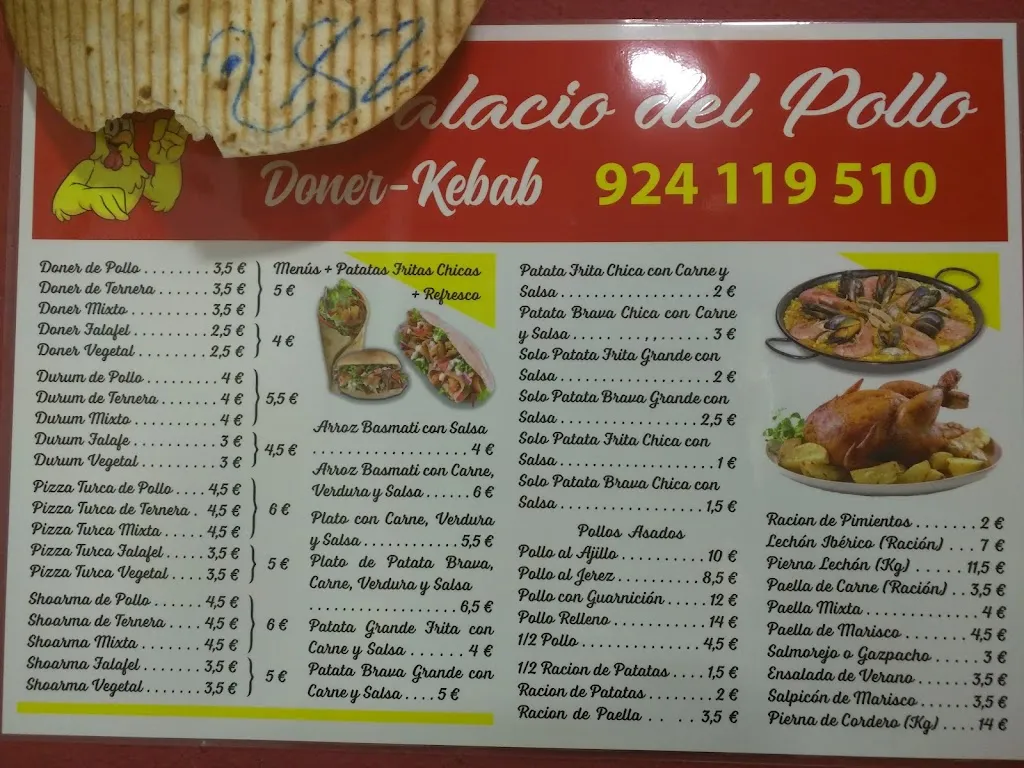 Menu_Mariano Kebab Amigo_Cabeza del Buey_immagine_2