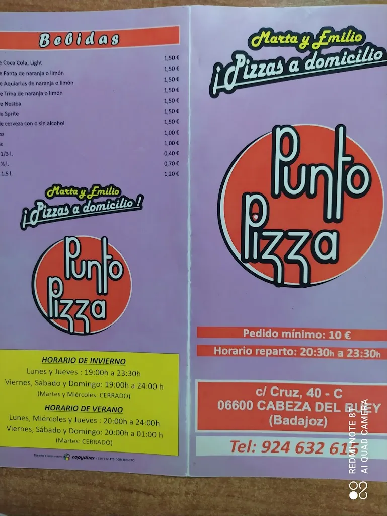 Menu_Punto Pizza_Cabeza del Buey_image_3