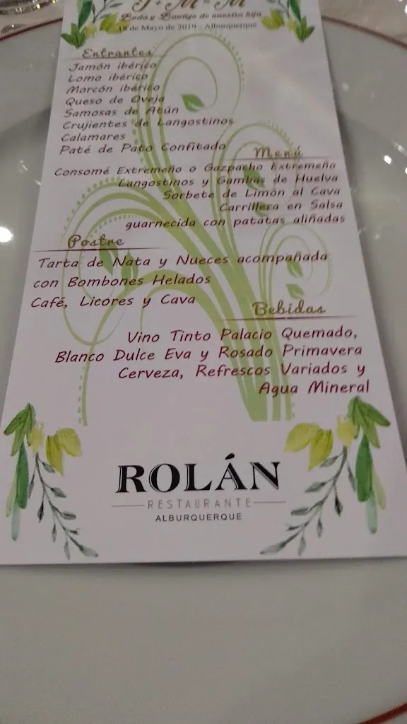 Menu_Restaurante Rolán_Alburquerque_immagine_4