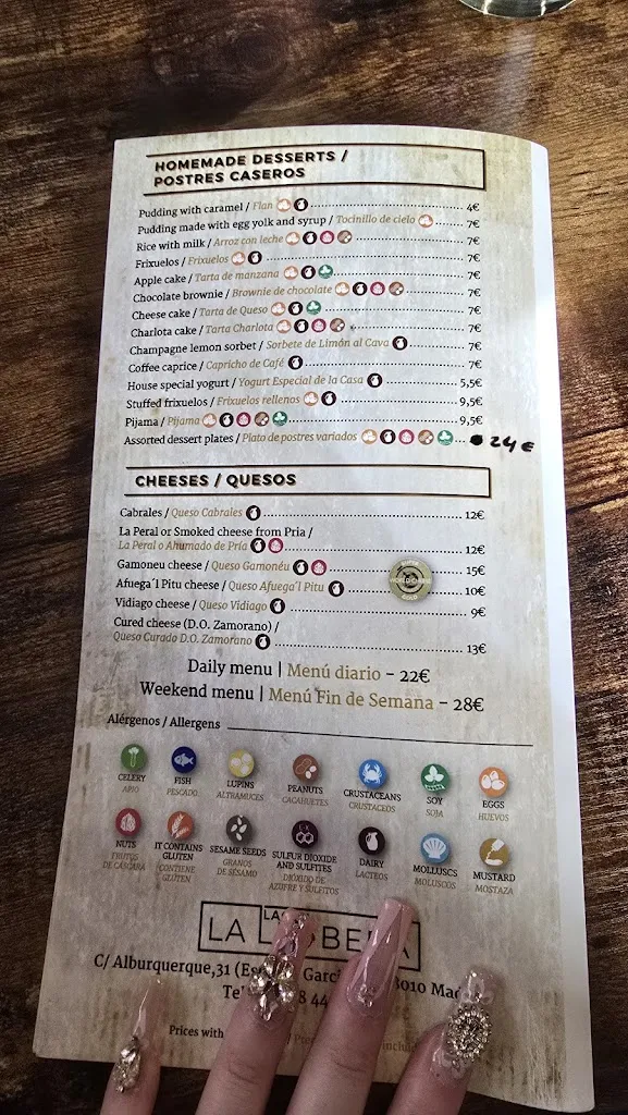 Menu_Llagar La Llobera_Alburquerque_image_1