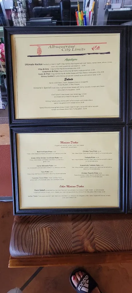 Menu_Albuquerque City Limits Restaurant_Alburquerque_image_4