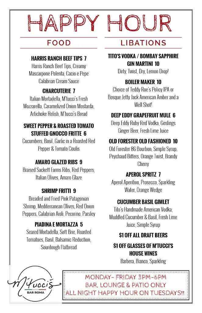 Menu_M'tucci's Bar Roma_Alburquerque_immagine_2