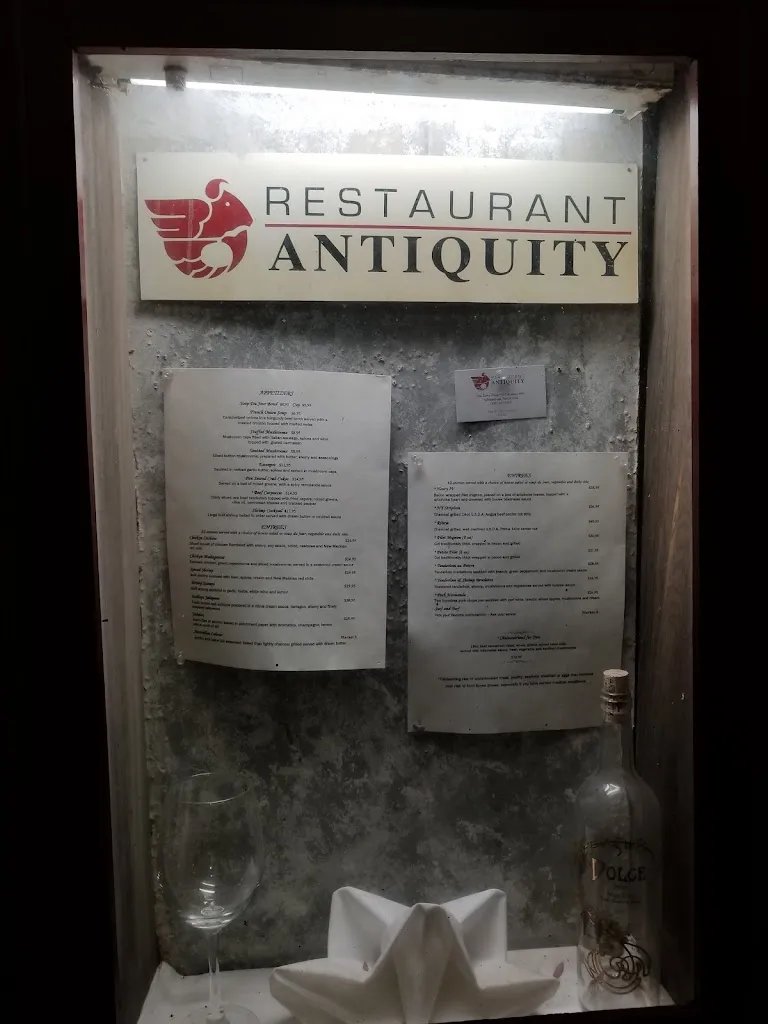 Menu_Antiquity Restaurant_Alburquerque_image_4