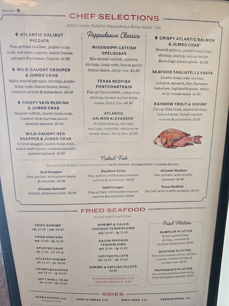 Menu_Pappadeaux Seafood Kitchen_Alburquerque_image_1