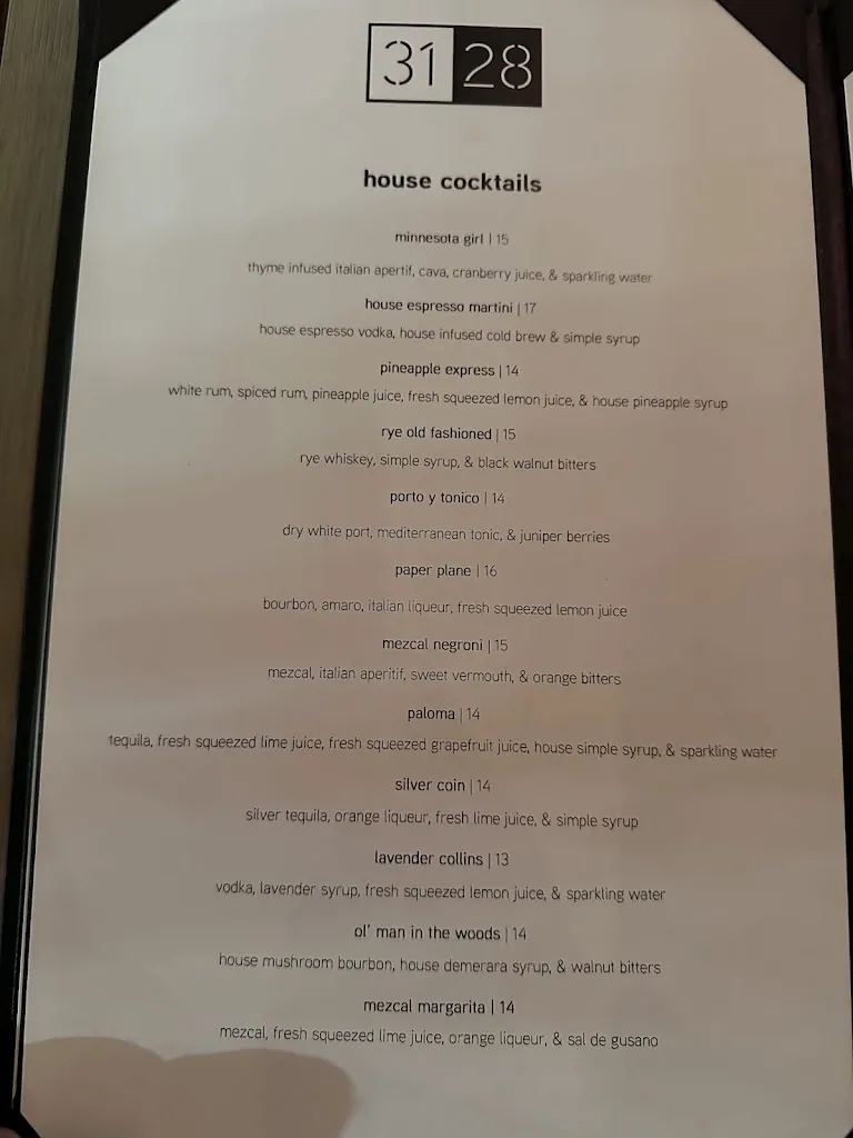 Menu_3128 Social House_Alburquerque_immagine_2