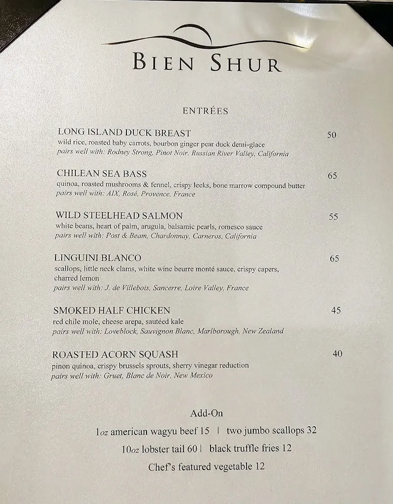 Menu_Bien Shur_Alburquerque_image_4
