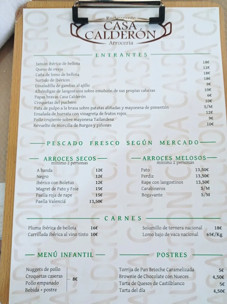 Menu_Casa Calderón_Castilblanco_image_2