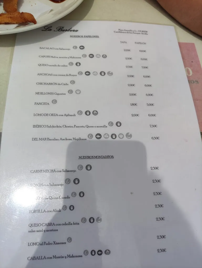 Menu_El Ricón de la Barbera_Castilblanco_image_3