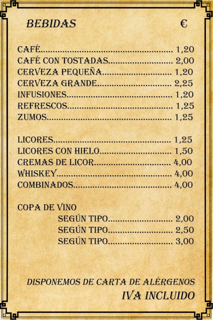 Menu_Restaurante Cafe-Bar Nieto_Castilblanco_image_2