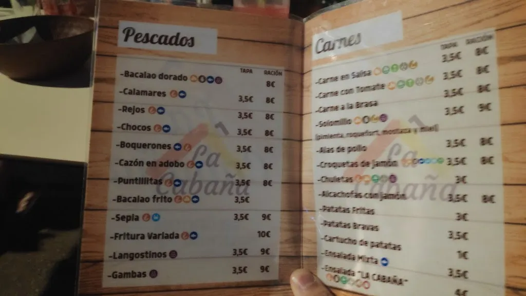 Menu_Bar La Cabaña_Corte de Peleas_immagine_1