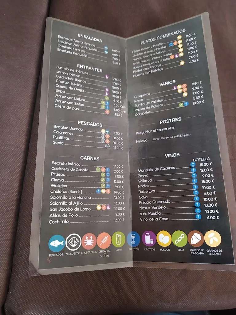 Menu_Bar restaurante El Quinto C_Codosera La_image_3