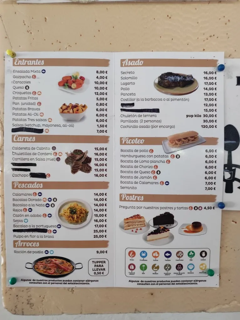 Menu_Bar Restaurante Piscinas Naturales_Codosera La_image_1