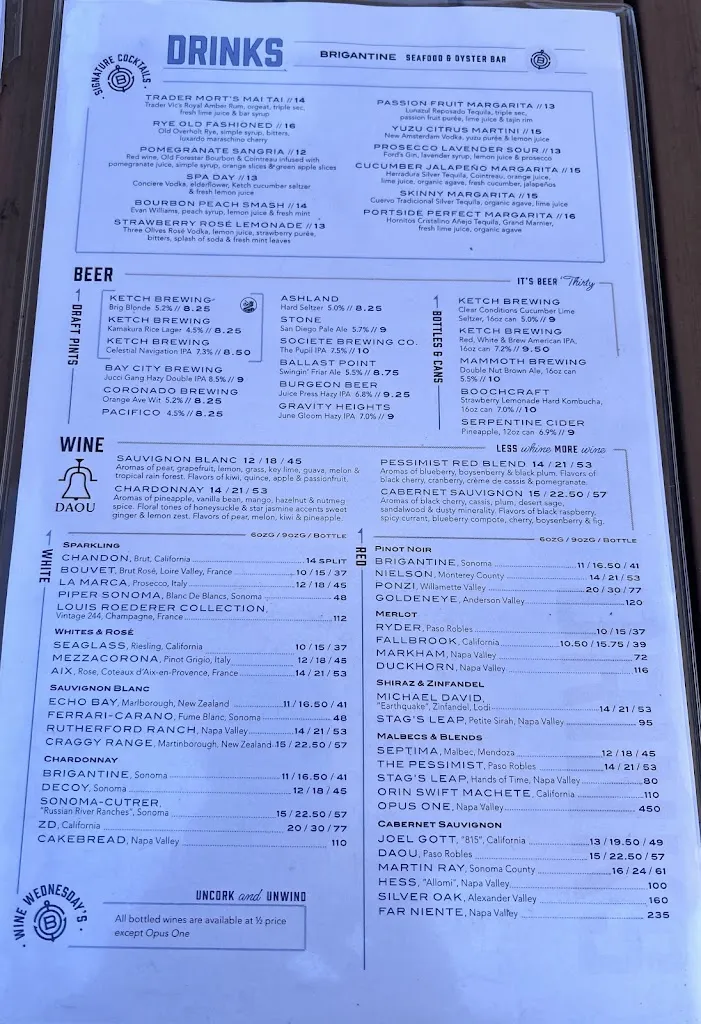 Menu_Brigantine Seafood & Oyster Bar_Coronada La_image_2