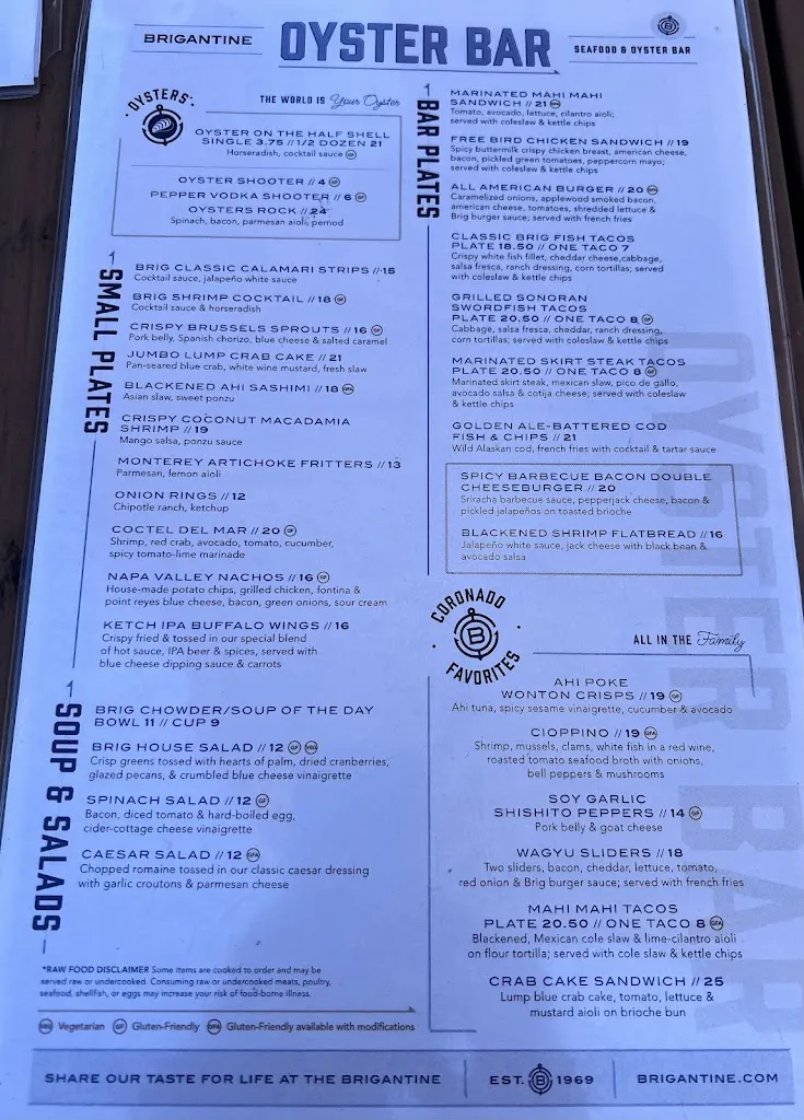 Menu_Brigantine Seafood & Oyster Bar_Coronada La_image_3