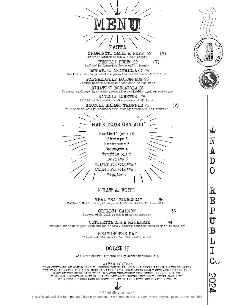 Menu_Nado Republic_Coronada La_immagine_1