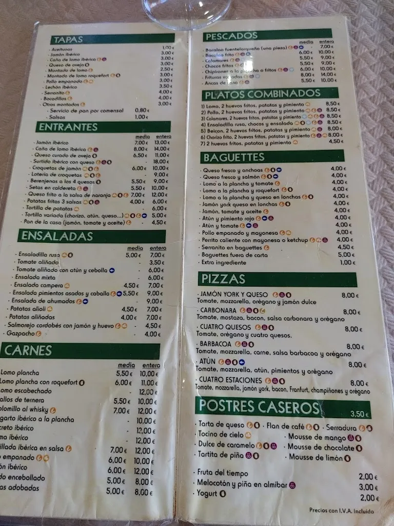 Menu_Bar Santos_Fuente del Arco_image_2