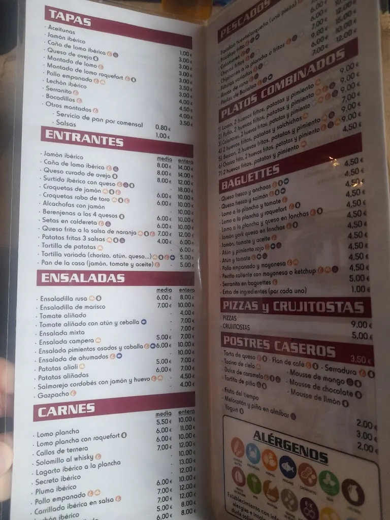 Menu_Bar Santos_Fuente del Arco_image_4