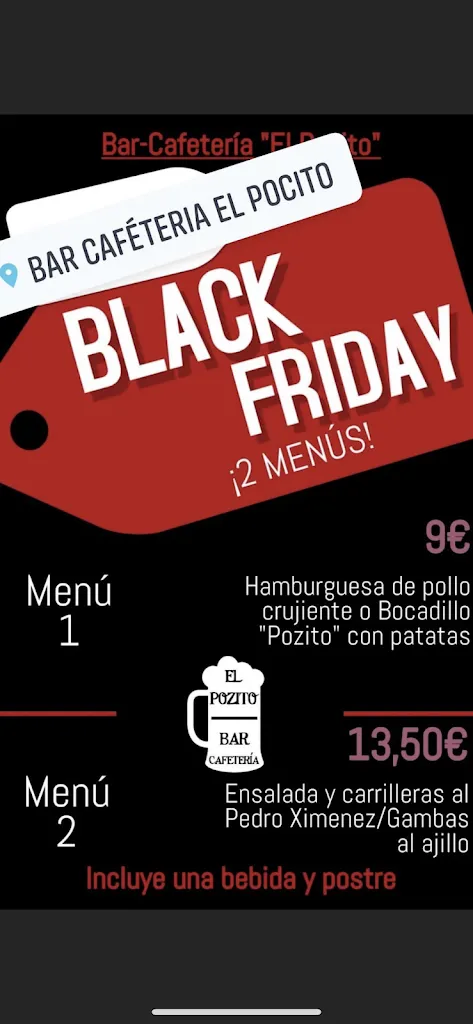 Menu_Bar el Pozito_Fuentes de León_image_3