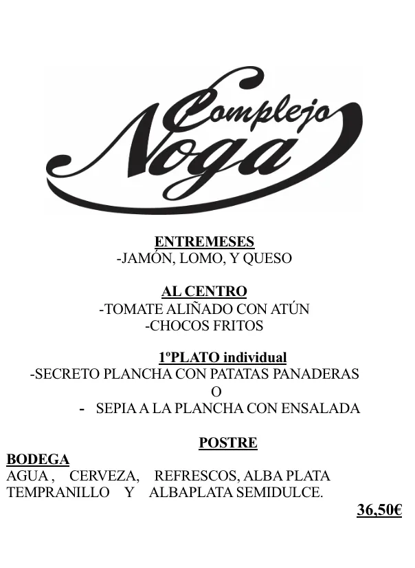 Menu_Complejo Noga_Fuentes de León_image_3