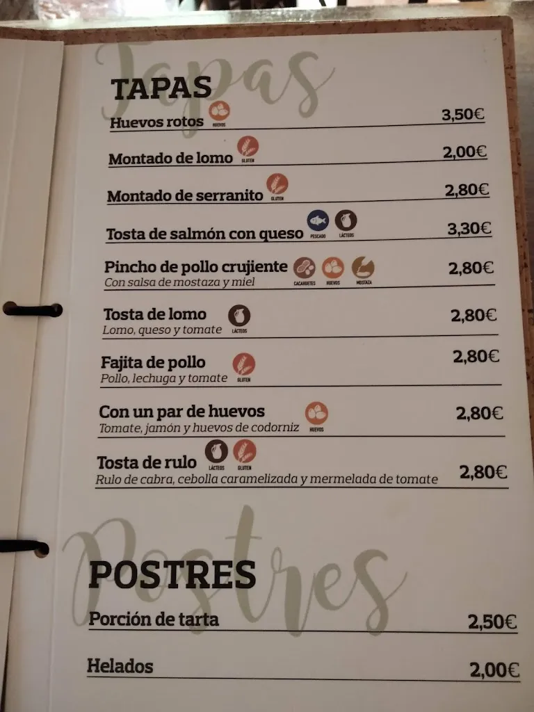 Menu_Bar Alhambra_Garrovilla La_image_3