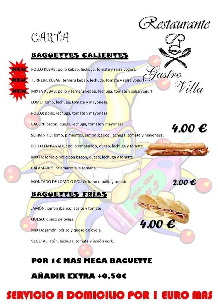Menu_Discoteca D'sas 3 + Restaurante Gastrovilla_Garrovilla La_immagine_4