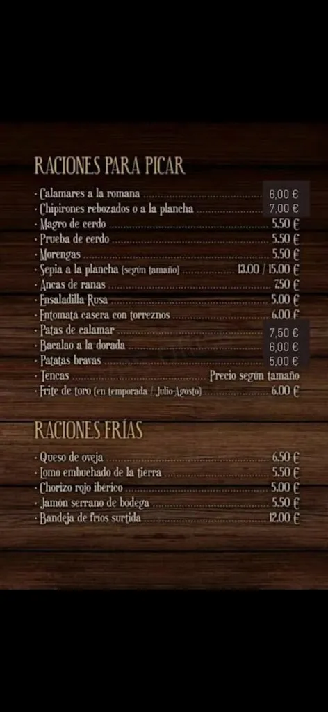 Menu_Restaurante bar FLORES_Garrovilla La_image_4