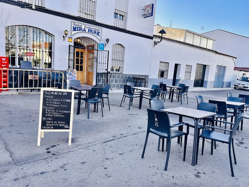 Mira Park restaurant in Higuera la Real