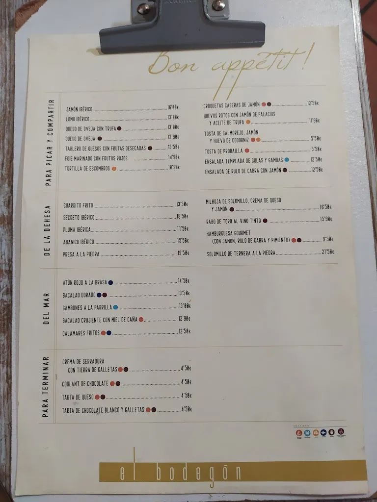 Menu_Restaurante El Bodegón_Higuera de Llerena_image_2