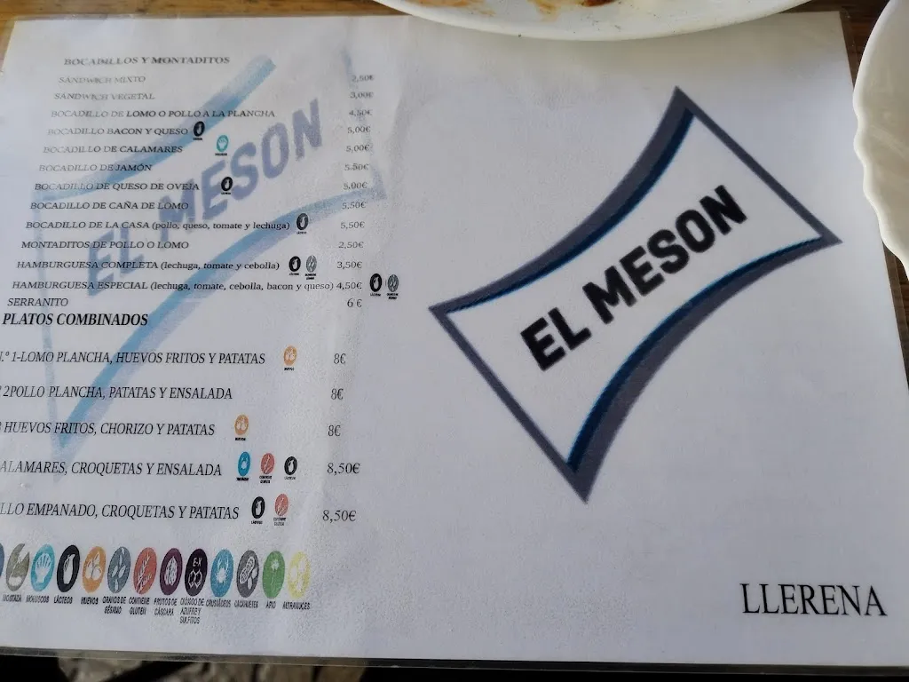 Menu_El meson_Higuera de Llerena_image_4