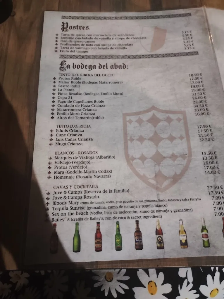 Menü_Medieval Abbey_Guareña_Bild_4