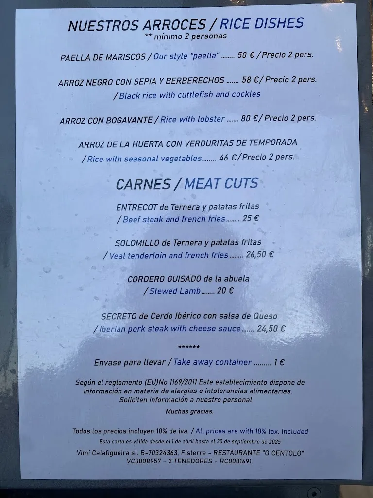 Mónica Guerrero Vázquez_Restaurante O Centolo_Fisterra_review