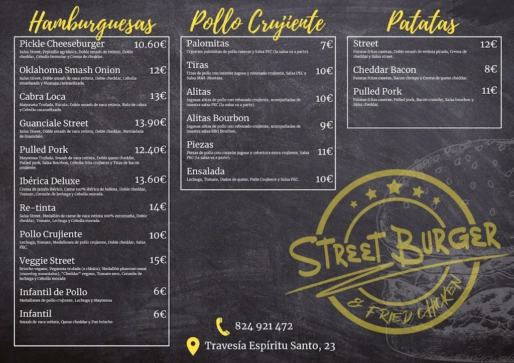 Menu_STREET BURGER_Jerez de los Caballeros_image_3