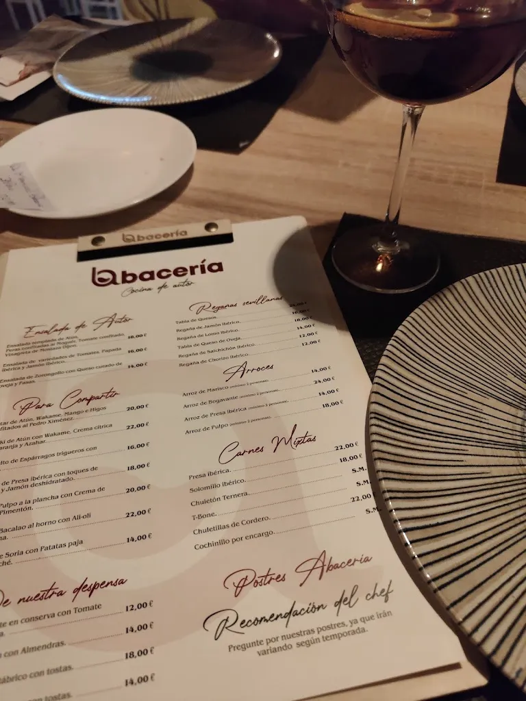 Menu_La Abacería - Cocina Tradicional_Don Benito_image_3