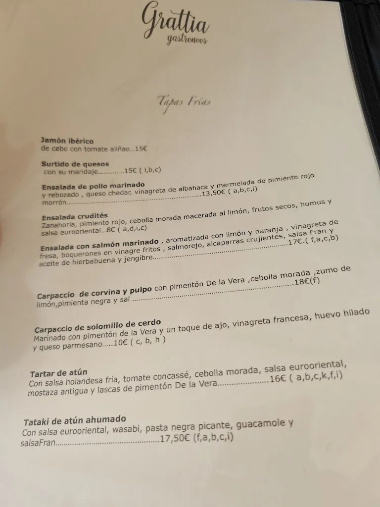 Menu_Grattia Gastronoos_Don Benito_image_2