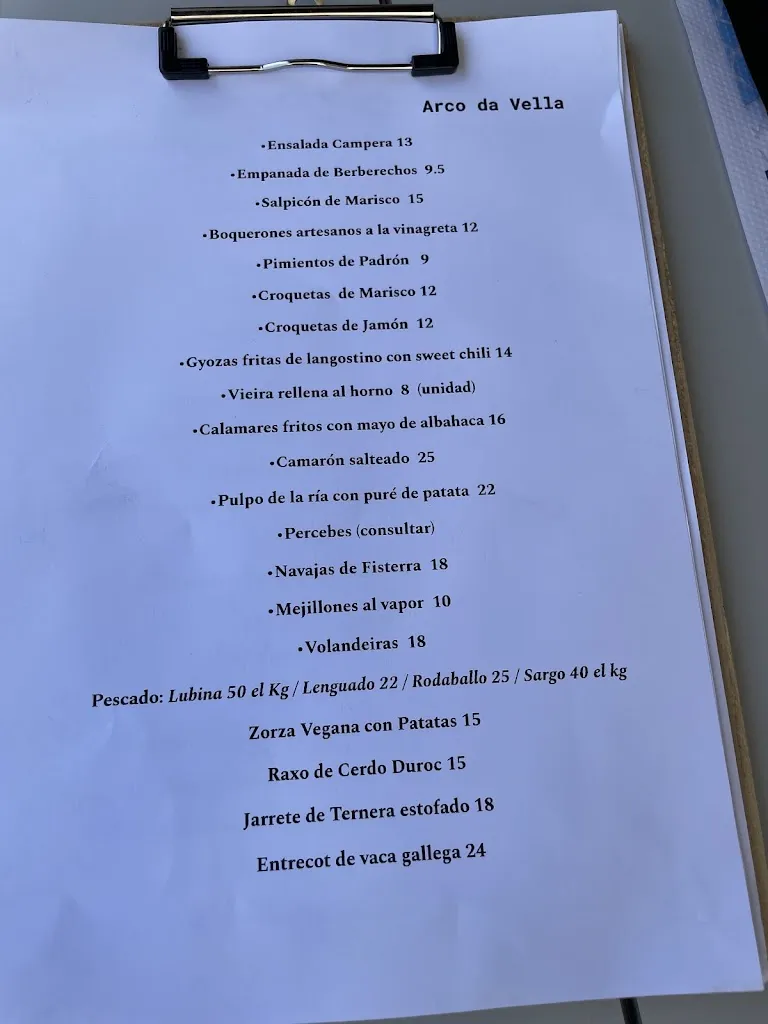 Menu_Mesón Arco da Vella_Fisterra_image_3