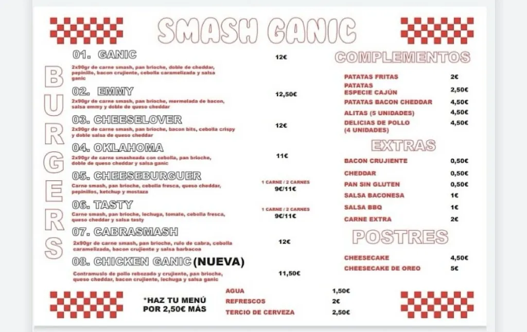 Menu_Smash GANIC_Don Benito_image_1